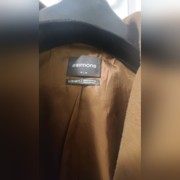 Simons Oversized Recycled Wool Overcoat - Picture 6 of 7